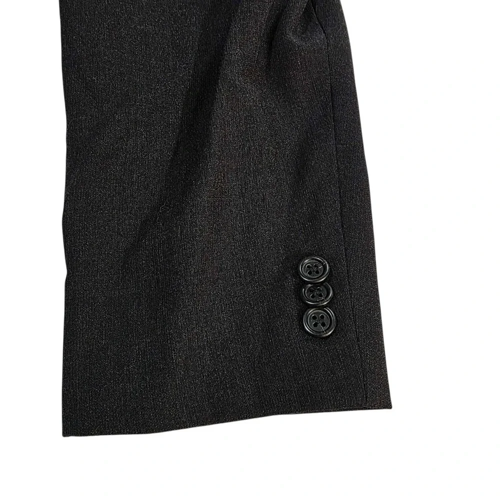 Burberry Relaxed Wool Blazer Charcoal Grey Men's Sport Coat Size 40 Reg 3-Button